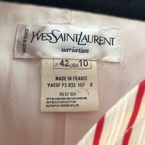 Yves Saint Laurent Jackets & Coats - Iconic vintage YSL jacket from Paris couloirs Yves Saint Laurent Jackets & Coats - Iconic vintage YSL jacket from Paris couloirs